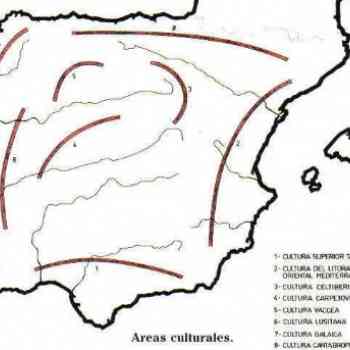 Click para ampliar. Pulsa en el nombre para ver la ficha. Áreas culturales de la iberia prerromana